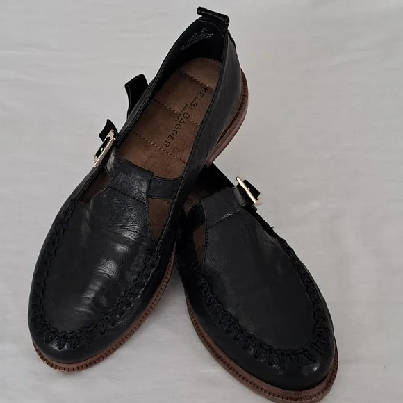 Kelsi Dagger Brooklyn Lou Mary Jane Loafer. Womans 8. Black. NWOT. - Picture 2 of 12